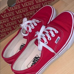 Women’s Red VANS